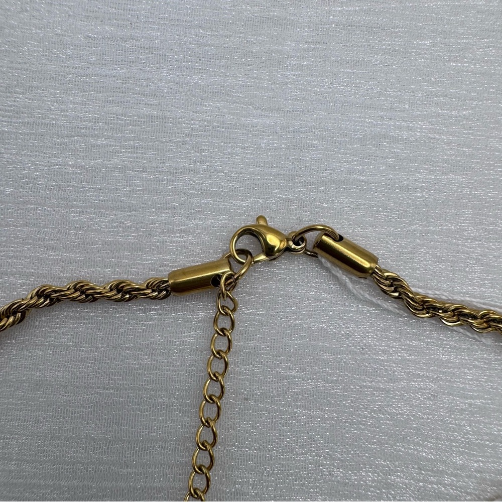 2mm | Gold | Twisted Rope Chain - Picture 3 of 4